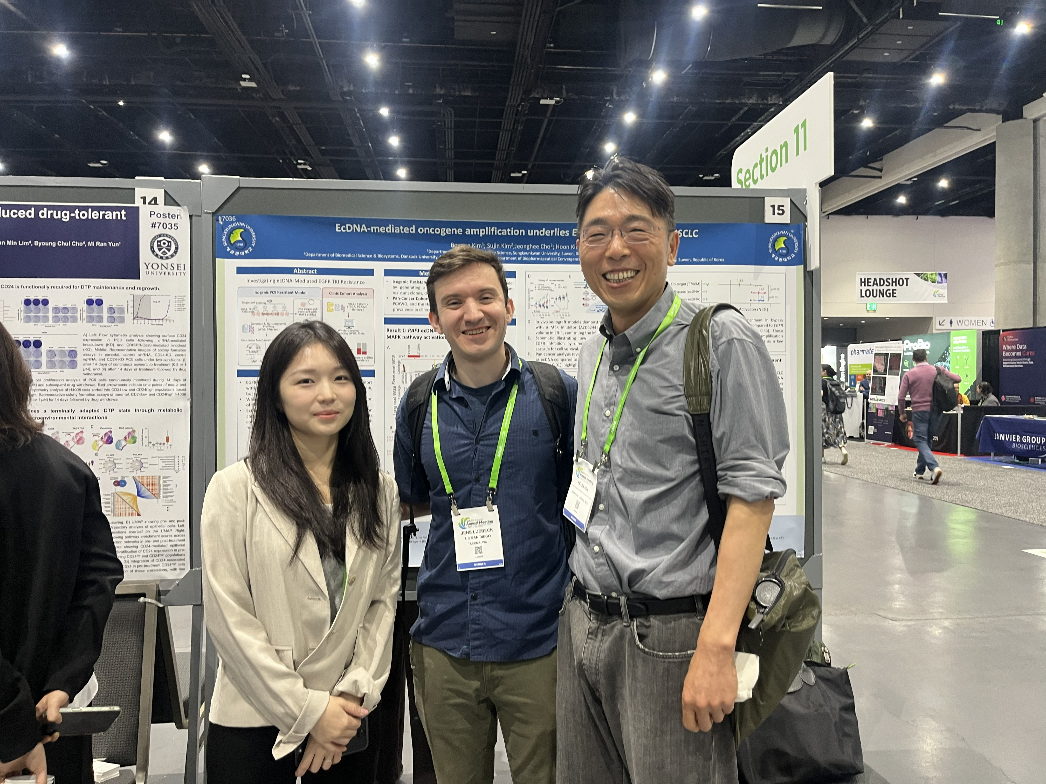 With Dr. Jens Luebeck